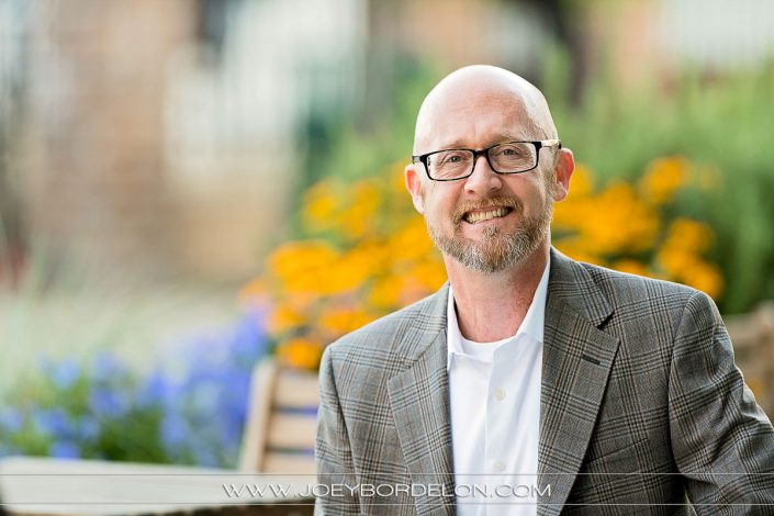 Brightly Colored and Casual Headshot