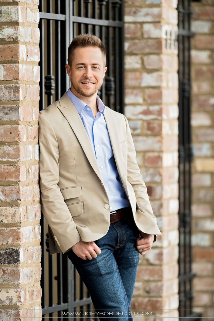 Casual Downtown Baton Rouge Headshot